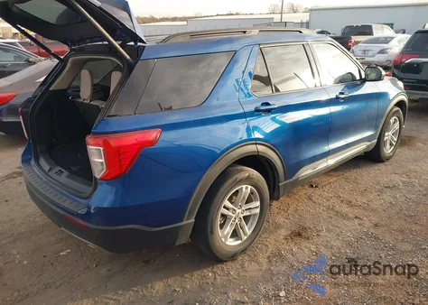 2022 Ford Explorer Xlt z USA, uszkodzony, nr VIN 1FMSK7DH0NGA81152